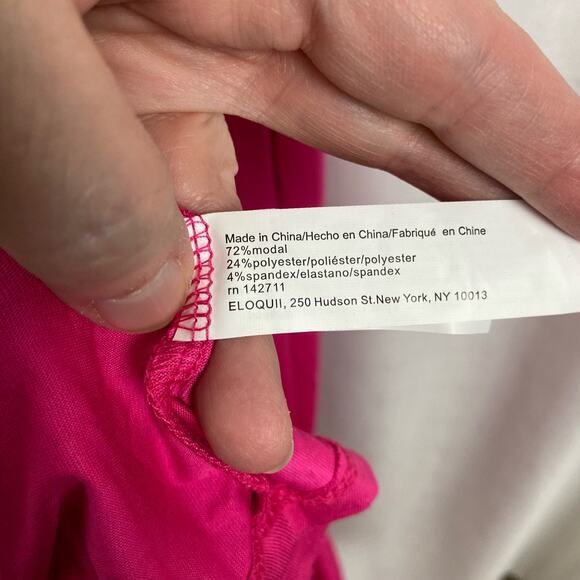 Eloquii Pink Tie Front Knit Maxi Dress Sz.24W NWT - Picture 13 of 15